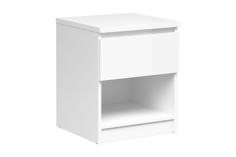 Sängbord Lerna 40 cm - Vit - Möbler - Bord & matgrupp - Avlastningsbord & sidobord - Sängbord & nattduksbord