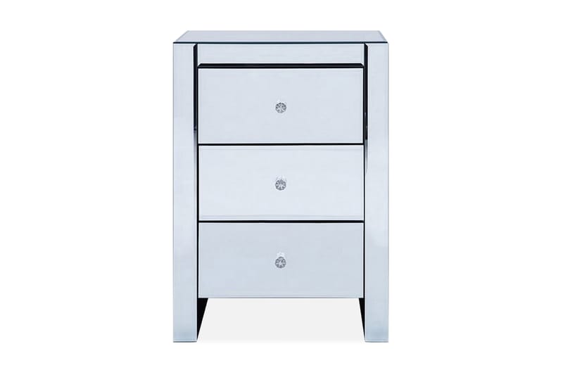 Sängbord Lorris 30 cm, Silver