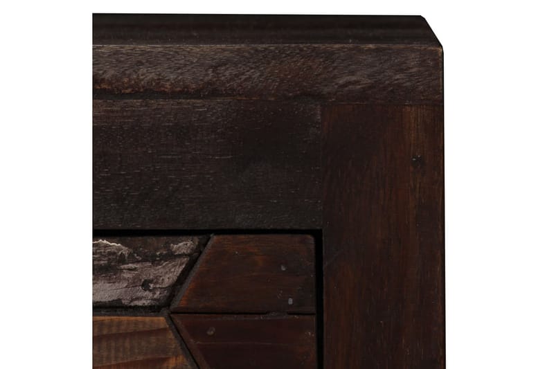 Sängbord massivt återvunnet trä 40x30x50 cm - Brun - Sängbord & nattduksbord
