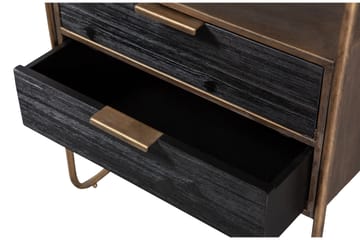 Sängbord Meilto 45 cm - Antik Mässing - Möbler - Bord & matgrupp - Avlastningsbord & sidobord - Sängbord & nattduksbord