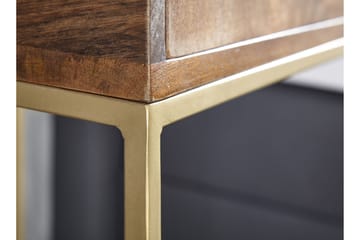 Sängbord Mexus 35 cm Rektangulär - Guld/Brun - Möbler - Bord & matgrupp - Avlastningsbord & sidobord - Sängbord & nattduksbord