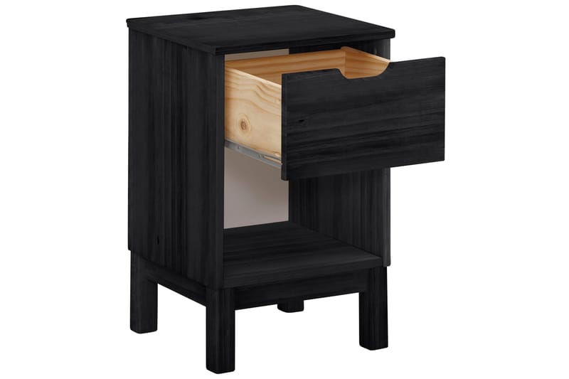 Sängbord Mohaklena 38x35 cm - Svart - Möbler - Bord & matgrupp - Avlastningsbord & sidobord - Sängbord & nattduksbord