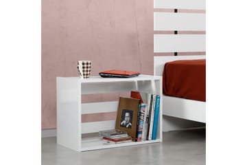 Sängbord Skoglund 60 cm - Vit - Möbler - Bord & matgrupp - Avlastningsbord & sidobord - Sängbord & nattduksbord