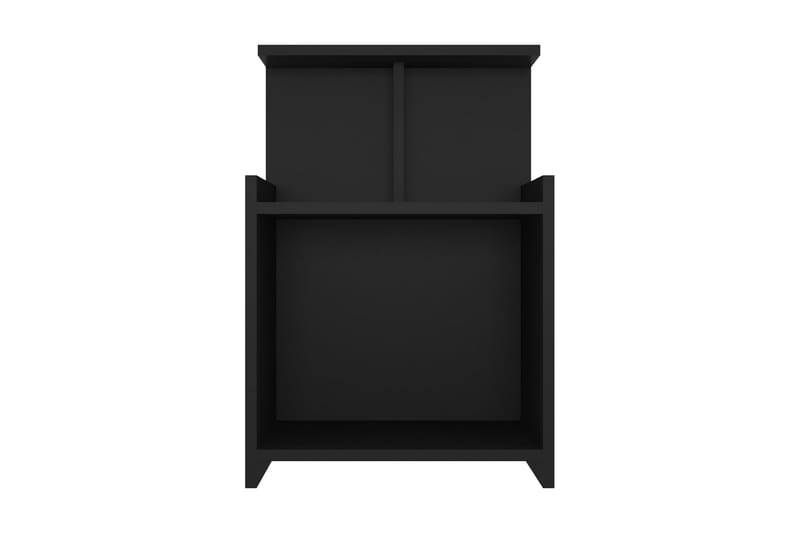 Sängbord svart 40x35x60 cm spånskiva - Svart - Sängbord & nattduksbord