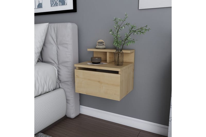 Sängbord Urgby 39,8x35 cm - Brun - Möbler - Bord & matgrupp - Avlastningsbord & sidobord - Sängbord & nattduksbord