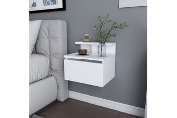 Sängbord Urgby 39,8x35 cm - Vit - Möbler - Bord & matgrupp - Avlastningsbord & sidobord - Sängbord & nattduksbord