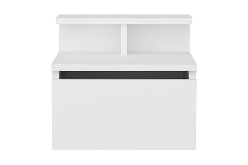 Sängbord Urgby 39,8x35 cm - Vit - Möbler - Bord & matgrupp - Avlastningsbord & sidobord - Sängbord & nattduksbord
