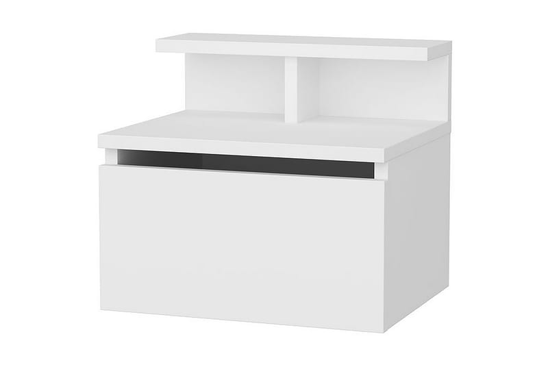 Sängbord Urgby 39,8x35 cm - Vit - Möbler - Bord & matgrupp - Avlastningsbord & sidobord - Sängbord & nattduksbord