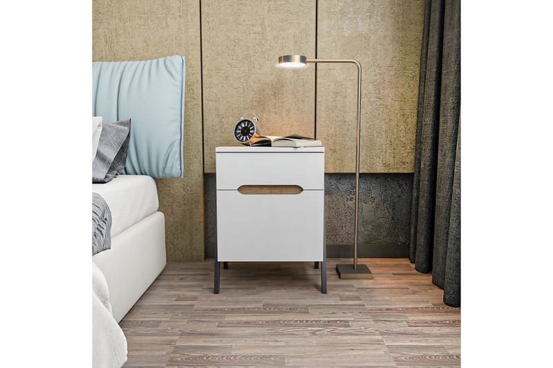 Sängbord Urgby 45x63,5 cm - Brun - Möbler - Bord & matgrupp - Avlastningsbord & sidobord - Sängbord & nattduksbord