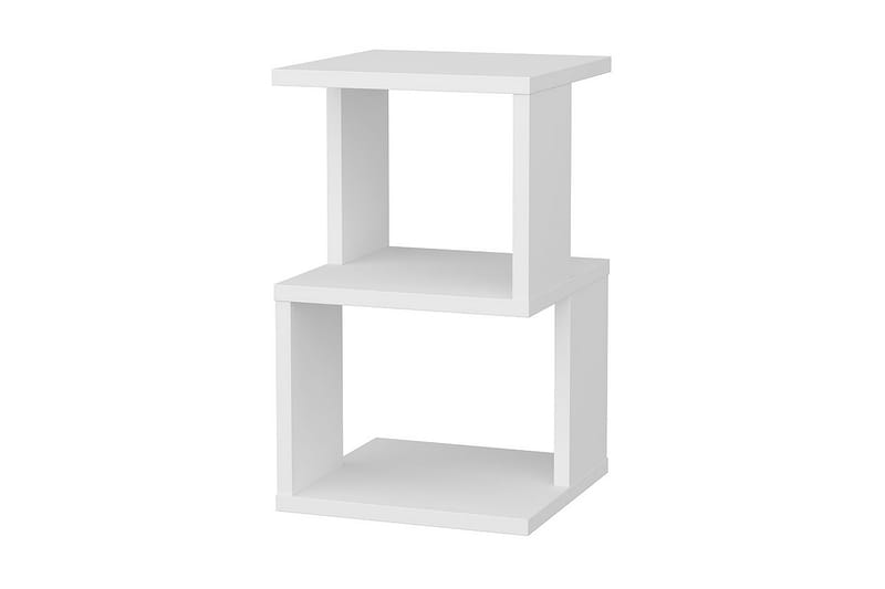 Sängbord Violaceae 29,6x49,4 cm - Vit - Möbler - Bord & matgrupp - Avlastningsbord & sidobord - Sängbord & nattduksbord