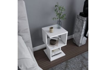 Sängbord Violaceae 29,6x49,4 cm - Vit - Möbler - Bord & matgrupp - Avlastningsbord & sidobord - Sängbord & nattduksbord