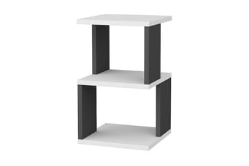Sängbord Violaceae 29,6x49,4 cm - Vit - Möbler - Bord & matgrupp - Avlastningsbord & sidobord - Sängbord & nattduksbord