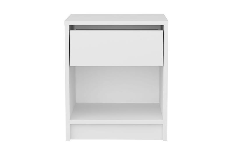 Sängbord Violaceae 44,6x52,8 cm - Vit - Möbler - Bord & matgrupp - Avlastningsbord & sidobord - Sängbord & nattduksbord