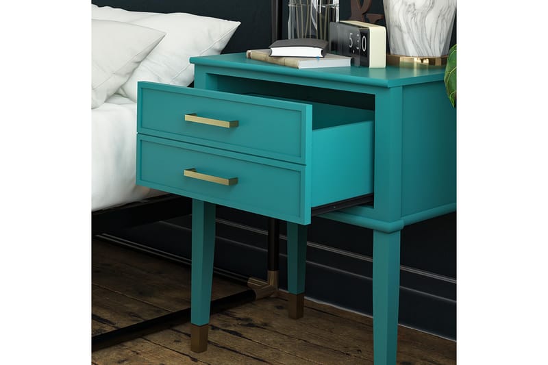 Sängbord Westerleigh - Emerald Grön - Sängbord & nattduksbord