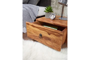 Sängbord Pesantes 40 cm med Förvaring Låda - Massivt Trä - Möbler - Bord & matgrupp - Avlastningsbord & sidobord - Sängbord & nattduksbord