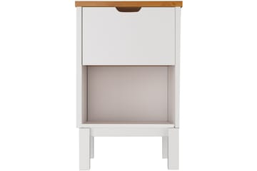 Sängbord Potenza 38 cm - Vit - Möbler - Bord & matgrupp - Avlastningsbord & sidobord - Sängbord & nattduksbord