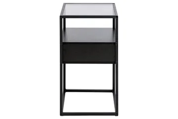 Sakila Sängbord 35 cm - Svart - Möbler - Bord & matgrupp - Avlastningsbord & sidobord - Sängbord & nattduksbord