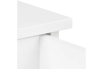 Salmani Sängbord 32 cm - Vit - Möbler - Bord & matgrupp - Avlastningsbord & sidobord - Sängbord & nattduksbord