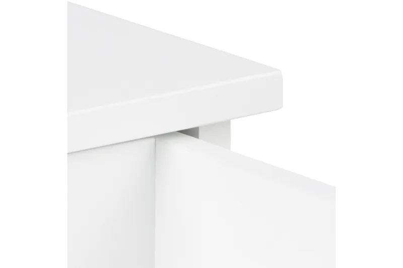 Salmani Sängbord 32 cm - Vit - Möbler - Bord & matgrupp - Avlastningsbord & sidobord - Sängbord & nattduksbord