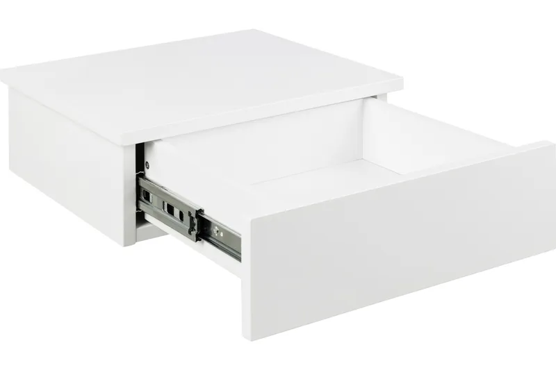 Salmani Sängbord 32 cm - Vit - Möbler - Bord & matgrupp - Avlastningsbord & sidobord - Sängbord & nattduksbord