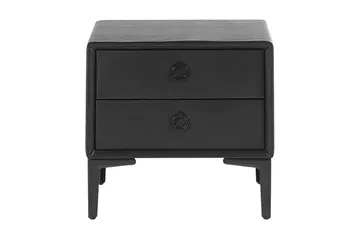 Sezanne Sängbord 44 cm - Konstläder/Svart - Möbler - Bord & matgrupp - Avlastningsbord & sidobord - Sängbord & nattduksbord