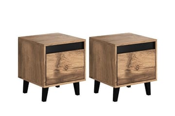 Strontian Sängbord 40 cm Scandinavian Choice Anthracite - Möbler - Bord & matgrupp - Avlastningsbord & sidobord - Sängbord & nattduksbord