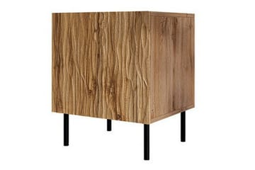 Strontian Sängbord 44 cm Scandinavian Choice Black - Möbler - Bord & matgrupp - Avlastningsbord & sidobord - Sängbord & nattduksbord