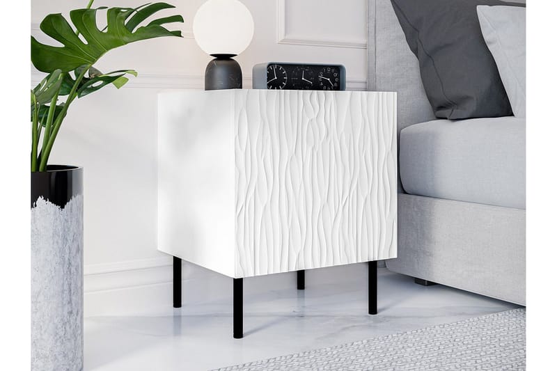 Strontian Sängbord 44 cm Scandinavian Choice White - Möbler - Bord & matgrupp - Avlastningsbord & sidobord - Sängbord & nattduksbord