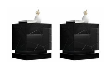 Strontian Sängbord 46 cm Scandinavian Choice Black - Möbler - Bord & matgrupp - Avlastningsbord & sidobord - Sängbord & nattduksbord