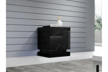 Strontian Sängbord 46 cm Scandinavian Choice Black - Möbler - Bord & matgrupp - Avlastningsbord & sidobord - Sängbord & nattduksbord