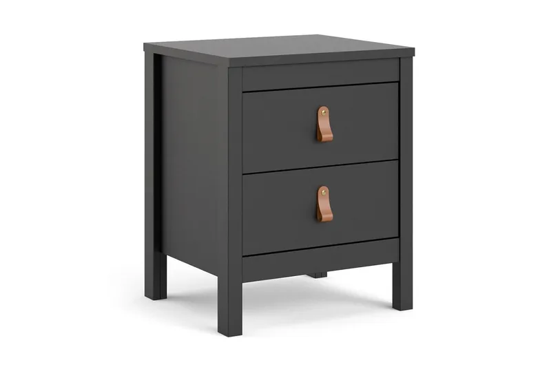 Vallvidera Sängbord 44 cm - Svart - Möbler - Bord & matgrupp - Avlastningsbord & sidobord - Sängbord & nattduksbord