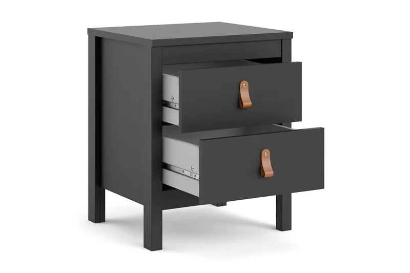 Vallvidera Sängbord 44 cm - Svart - Möbler - Bord & matgrupp - Avlastningsbord & sidobord - Sängbord & nattduksbord