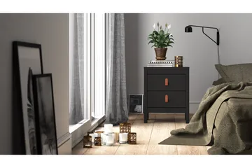 Vallvidera Sängbord 44 cm - Svart - Möbler - Bord & matgrupp - Avlastningsbord & sidobord - Sängbord & nattduksbord