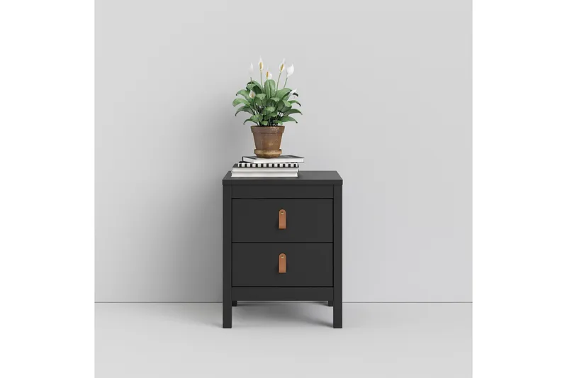 Vallvidera Sängbord 44 cm - Svart - Möbler - Bord & matgrupp - Avlastningsbord & sidobord - Sängbord & nattduksbord
