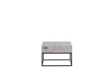 Zygmont Soffbord 55 cm - Grå - Möbler - Bord & matgrupp - Avlastningsbord & sidobord - Sängbord & nattduksbord