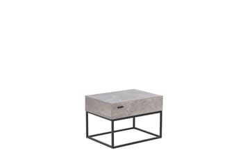 Zygmont Soffbord 55 cm - Grå - Möbler - Bord & matgrupp - Avlastningsbord & sidobord - Sängbord & nattduksbord