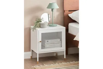 Sängbord Ossett Vit - Vit - Möbler - Bord & matgrupp - Avlastningsbord & sidobord - Sängbord & nattduksbord