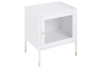 Sängbord Ossett Vit - Vit - Möbler - Bord & matgrupp - Avlastningsbord & sidobord - Sängbord & nattduksbord