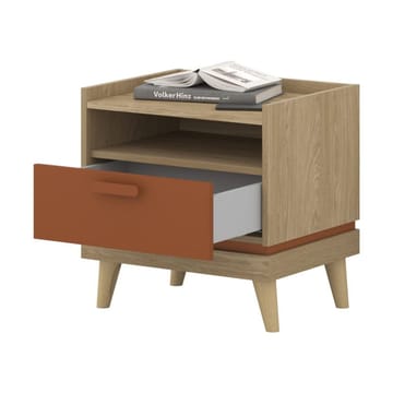 Sängbord Scandi 1 låda - Oljerad Ek - Möbler - Bord & matgrupp - Avlastningsbord & sidobord - Sängbord & nattduksbord