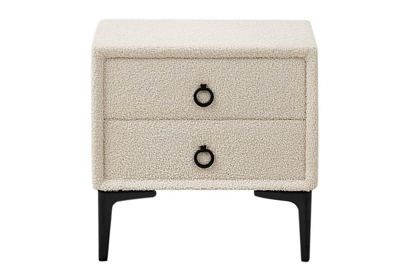 Sängbord Sezanne Vit, Svart - Vit, Svart - Möbler - Bord & matgrupp - Avlastningsbord & sidobord - Sängbord & nattduksbord