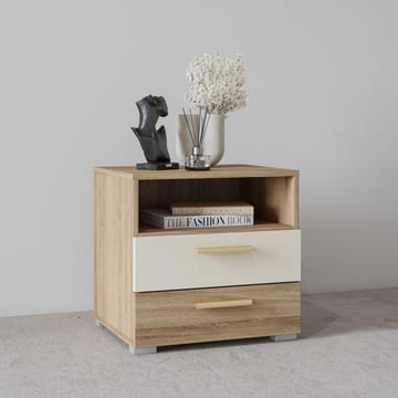 Sängbord Vertina med 2 Lådor - Möbler - Bord & matgrupp - Avlastningsbord & sidobord - Sängbord & nattduksbord