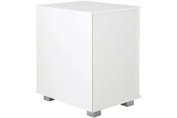 Sängbord Wohnling Klassisk Tillverkad av Spånskiva med 3 Lådor - Möbler - Bord & matgrupp - Avlastningsbord & sidobord - Sängbord & nattduksbord