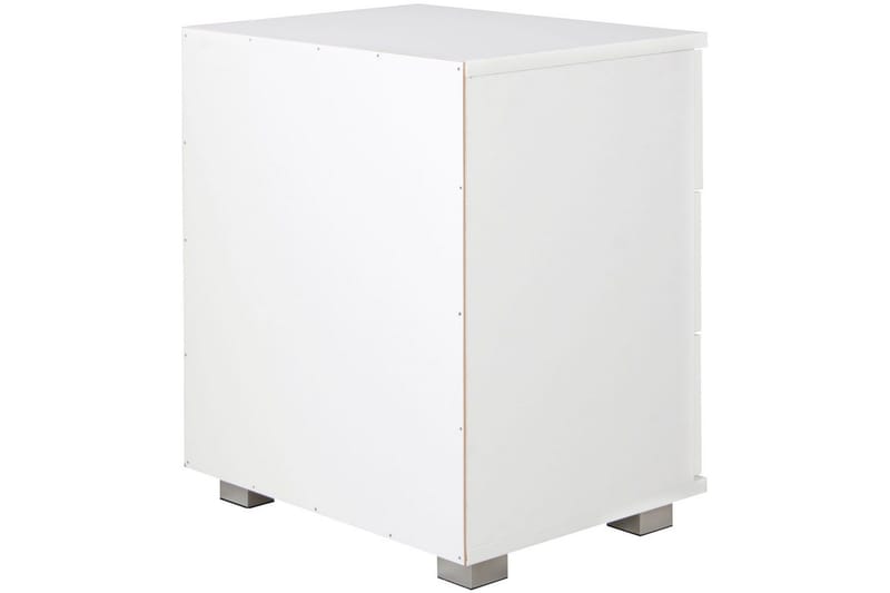 Sängbord Wohnling Klassisk Tillverkad av Spånskiva med 3 Lådor - Möbler - Bord & matgrupp - Avlastningsbord & sidobord - Sängbord & nattduksbord