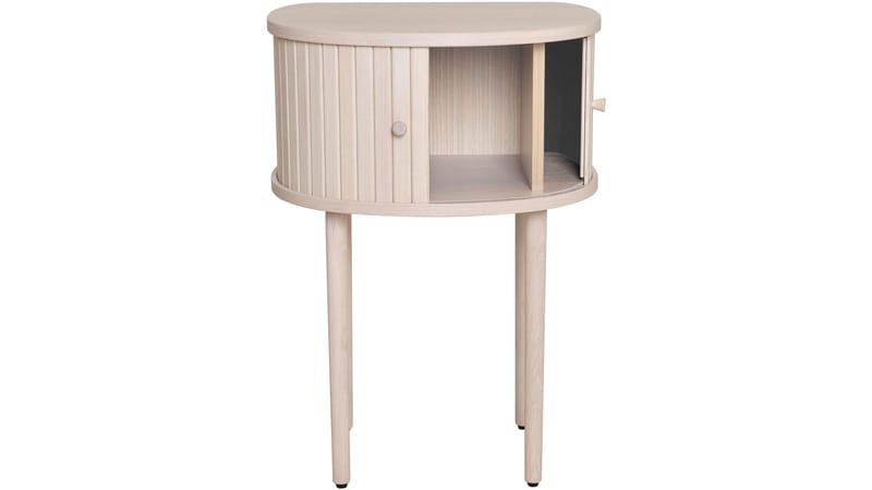Sängbord Yngvar 68 cm - Vitpigmenterad ek - Möbler - Bord & matgrupp - Avlastningsbord & sidobord - Sängbord & nattduksbord