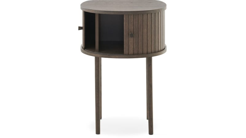 Sängbord Yngvar H68 cm - Brunlackad ek - Möbler - Bord & matgrupp - Avlastningsbord & sidobord - Sängbord & nattduksbord