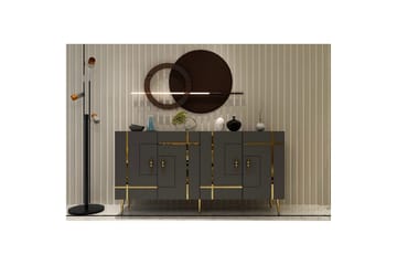 Safiya Konsollbord 150 cm - Guld/Antracit - Möbler - Bord & matgrupp - Avlastningsbord & sidobord - Konsolbord & hallbord