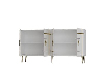 Safiya Konsollbord 150 cm - Guld/Vit - Möbler - Bord & matgrupp - Avlastningsbord & sidobord - Konsolbord & hallbord