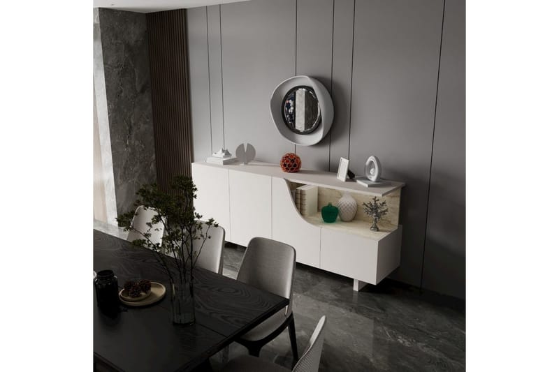 Safiya Konsollbord 180 cm - Beige - Möbler - Bord & matgrupp - Avlastningsbord & sidobord - Konsolbord & hallbord