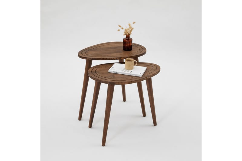 Saldus Satsbord - Valnöt - Möbler - Bord & matgrupp - Avlastningsbord & sidobord - Satsbord