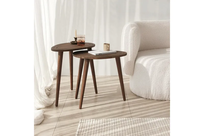 Saldus Satsbord - Valnöt - Möbler - Bord & matgrupp - Avlastningsbord & sidobord - Satsbord